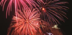 July 4th Fireworks Display in Ogallala