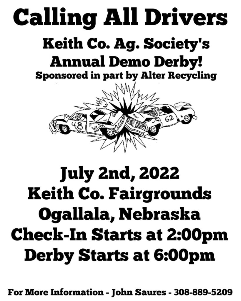 Keith County Ag Society Demo Derby