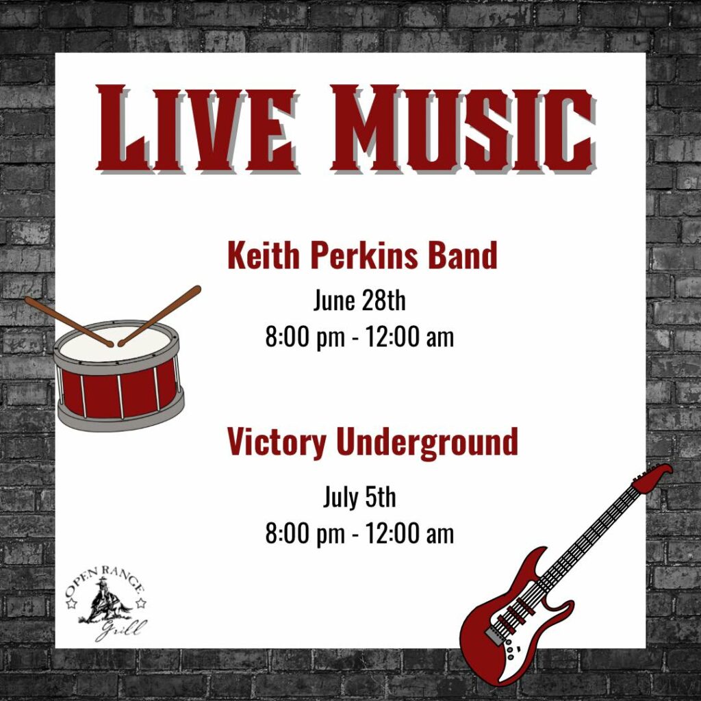 Live Music @ Open Range Grill: Keith Perkins Band